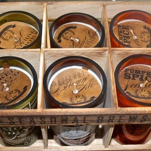 DW HOME CANDLE LIMITED EDITION SEASONAL BREWS SET OF 6 NEW